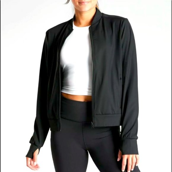 Zella Jackets & Blazers - Zella 'Street to Studio' Reversible Bomber Jacket